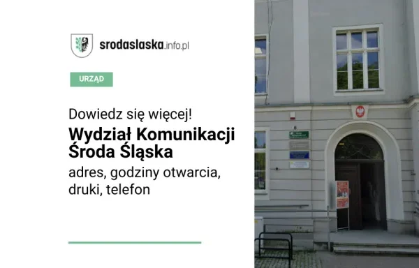 Wydział Komunikacji Środa Śląska, fot. Google Earth